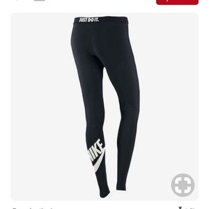 Nike logo leggings